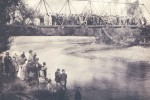 Μανιάκοι, εγκαίνια της γέφυρας, 1921. Aρχείο Σωτήριου Τόσκου.